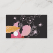 Floral Visitekaartje (Achterkant)