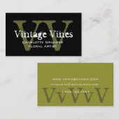 Floral Visitekaartje (Voorkant / Achterkant)