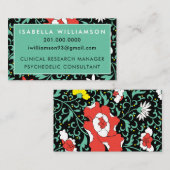 Floral Visitekaartje (Voorkant / Achterkant)