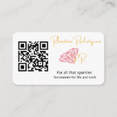 Floral Visitekaartje (Achterkant)