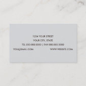  Floral Visitekaartje (Achterkant)