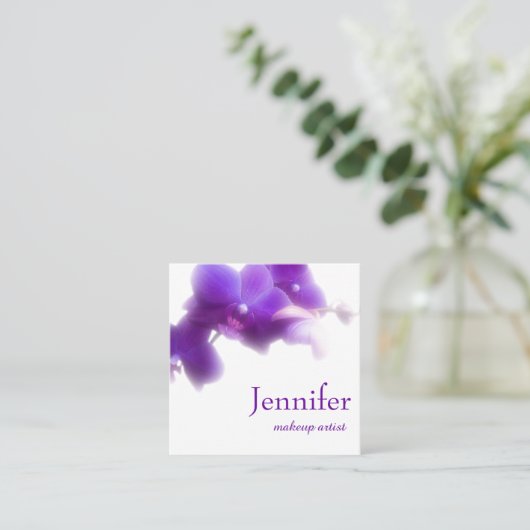 Floral Visitekaartje (Staand voorkant)