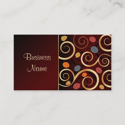 Floral Visitekaartje (Voorkant)