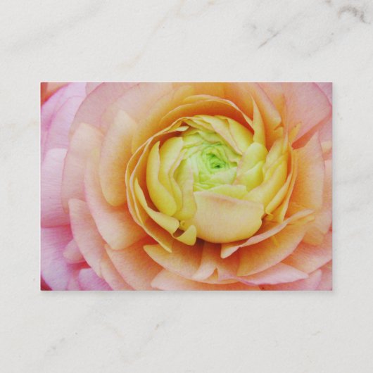  Floral Visitekaartje (Achterkant)