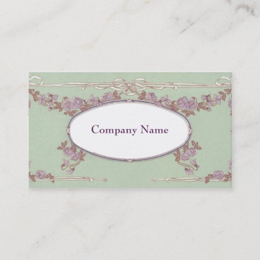  Floral Visitekaartje (Voorkant)