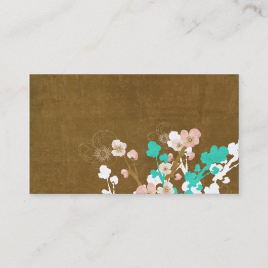 Floral Visitekaartje (Voorkant)