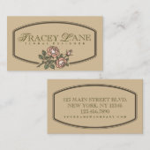  Floral Visitekaartje (Voorkant / Achterkant)