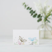 Floral Visitekaartje (Staand voorkant)