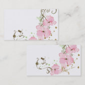 Floral Visitekaartje (Voorkant / Achterkant)