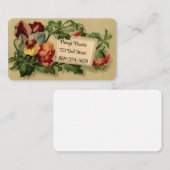  Floral Visitekaartje (Voorkant / Achterkant)