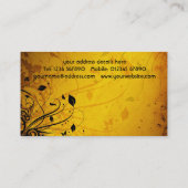 Floral Visitekaartje (Achterkant)