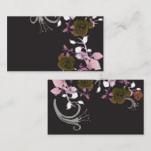 Floral Visitekaartje (Voorkant / Achterkant)