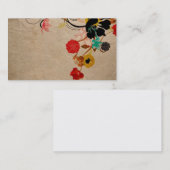 Floral Visitekaartje (Voorkant / Achterkant)