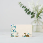 Floral Visitekaartje (Staand voorkant)