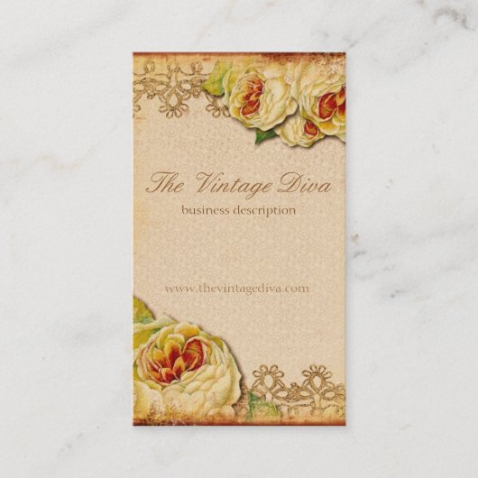  Floral Visitekaartje (Voorkant)