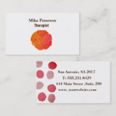 Floral Visitekaartje (Voorkant / Achterkant)