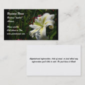 Floral visitekaartje (Voorkant / Achterkant)