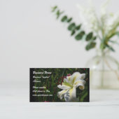 Floral visitekaartje (Staand voorkant)