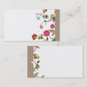 Floral Visitekaartje (Voorkant / Achterkant)
