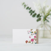 Floral Visitekaartje (Staand voorkant)