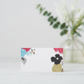 Floral Visitekaartje (Staand voorkant)