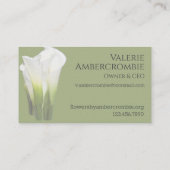 Floral Visitekaartje (Achterkant)