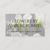 Floral Visitekaartje (Voorkant)