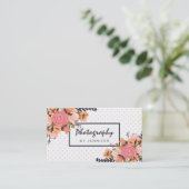 Floral Visitekaartje (Staand voorkant)