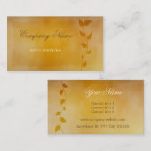 Floral Visitekaartje (Voorkant / Achterkant)