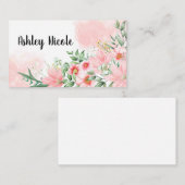 Floral Visitekaartje (Voorkant / Achterkant)
