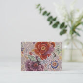 Floral Visitekaartje (Staand voorkant)