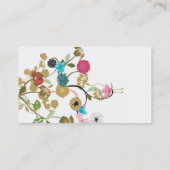 Floral Visitekaartje (Achterkant)