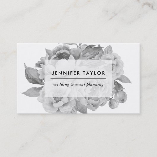 Floral Visitekaartje (Voorkant)