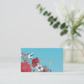 Floral Visitekaartje (Staand voorkant)