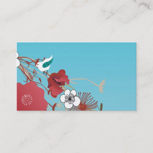 Floral Visitekaartje (Voorkant)