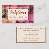  Floral Visitekaartje (Voorkant / Achterkant)