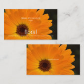 Floral - Visitekaartje van Marigold (Voorkant / Achterkant)