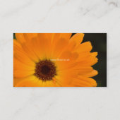 Floral - Visitekaartje van Marigold (Achterkant)
