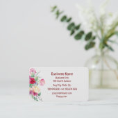 Floral Visitekaartje voor eigen land (Staand voorkant)