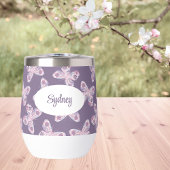 Floral vlinder patroon gepersonaliseerd