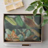 Floral vogeldramatisch deklaagpapier tissuepapier (Geschenk)