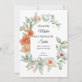 Floral vond mijn Bridal Kaarten van de Partij van  (Voorkant)