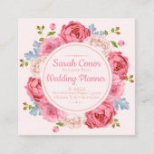 Floral voor/achter Visitekaartje (Voorkant)