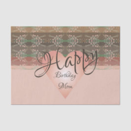  Floral, voorzien van plakpapier Tissuepapier