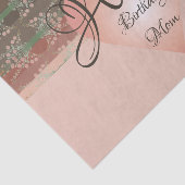  Floral, voorzien van plakpapier Tissuepapier (Detail)