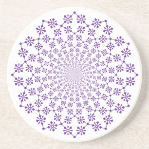 Floral Vortex Onderzetter