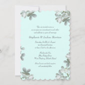 Floral Vow Renewal Ceremony Uitnodiging tot script (Voorkant)