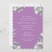 Floral Vow Renewal Ceremony Uitnodiging tot script (Voorkant)