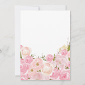 Floral Vrijgezellenfeest Advice Kaarten (Achterkant)