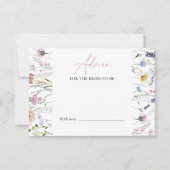 Floral Vrijgezellenfeest Advies voor de Bruid Kaar Kaart (Voorkant)